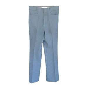 Levi's 70’s Panatela Vintage Retro Blue White Stripe Dress Casual Men’s Slacks